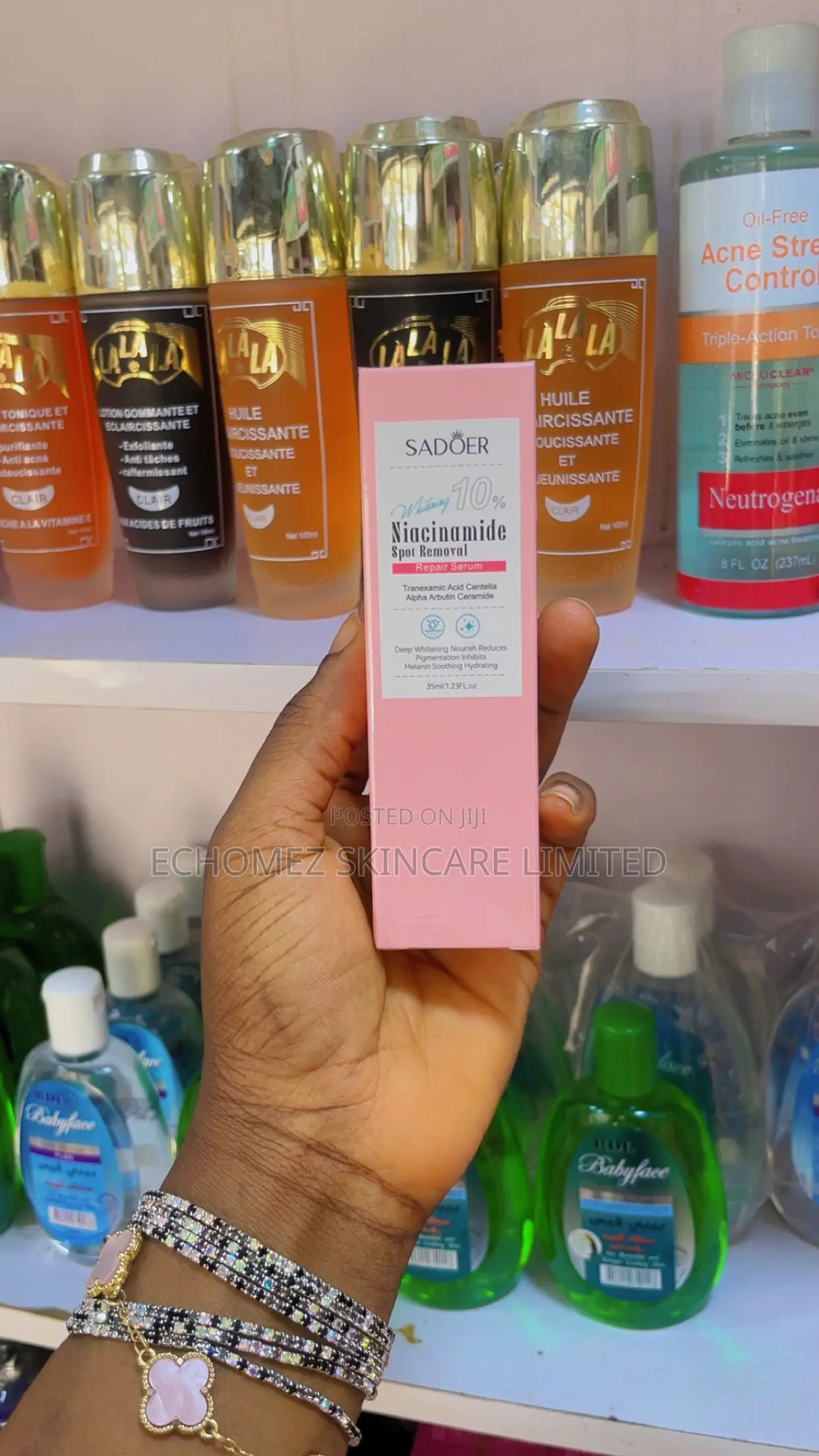 Sadoer Whitening 10% Niacinamide Spot Removal Serum