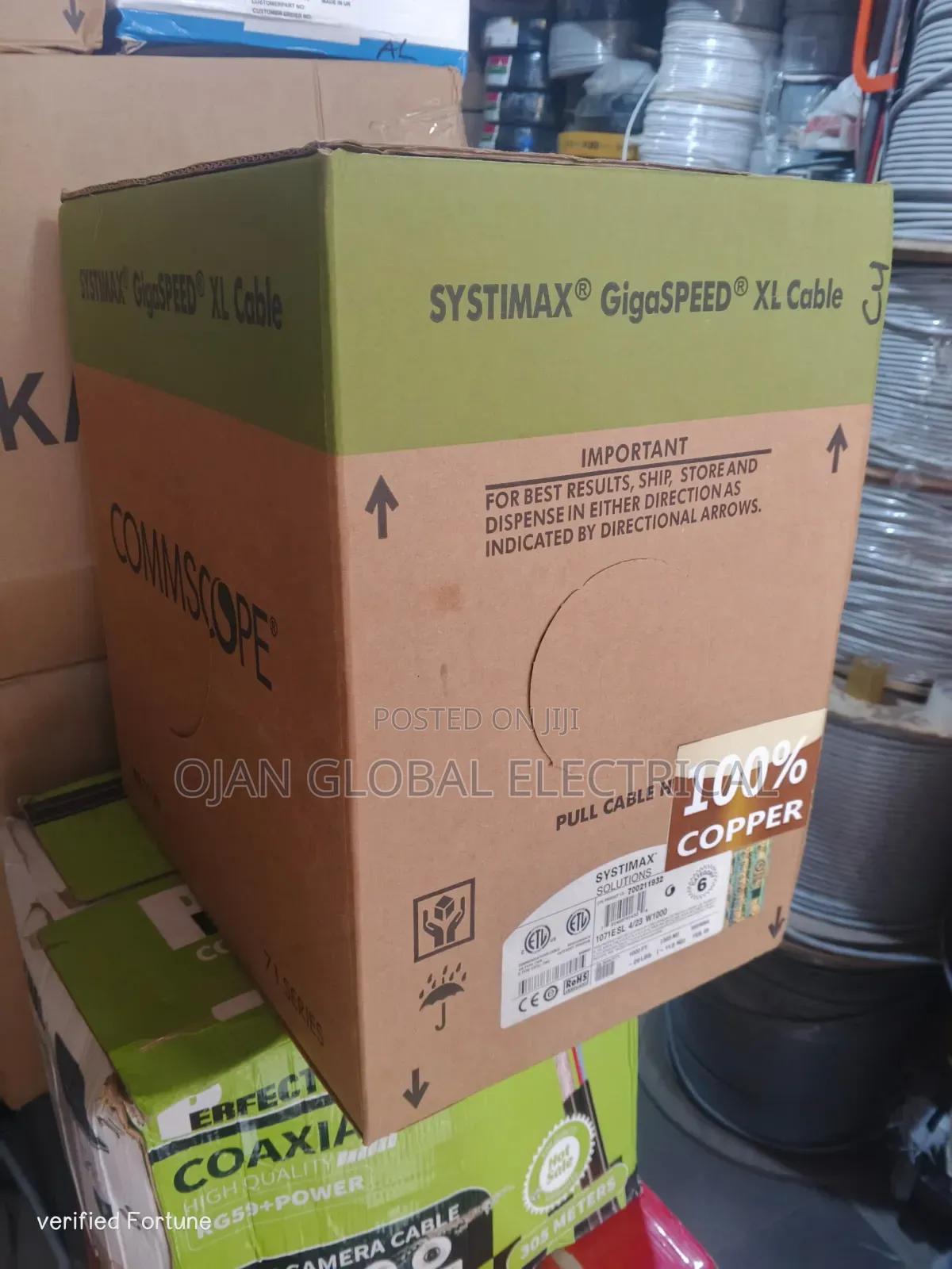 Systimax Cat 6 Cable Indoor Full Copper