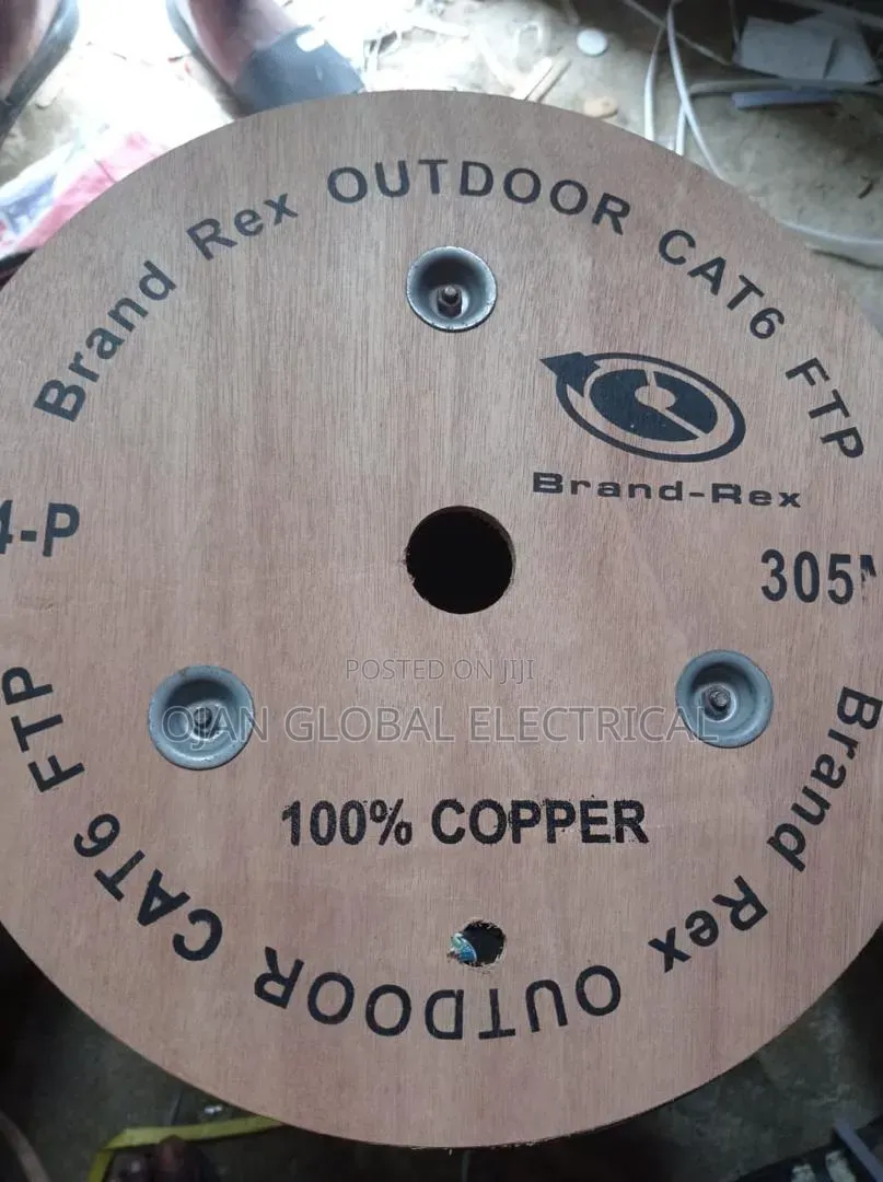 Brand Rex Outdoor Cat 6 Cable Full Copper
