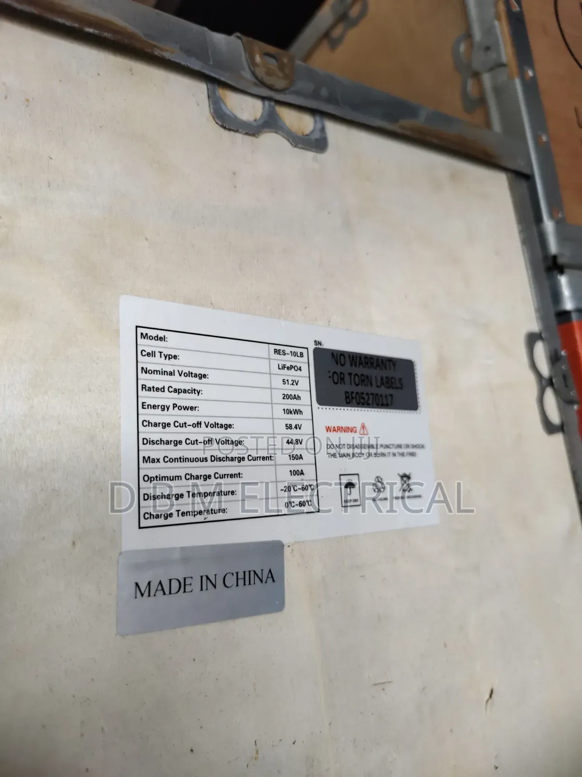 Hyper Power Solar Limtom Battery 10kwh 48v