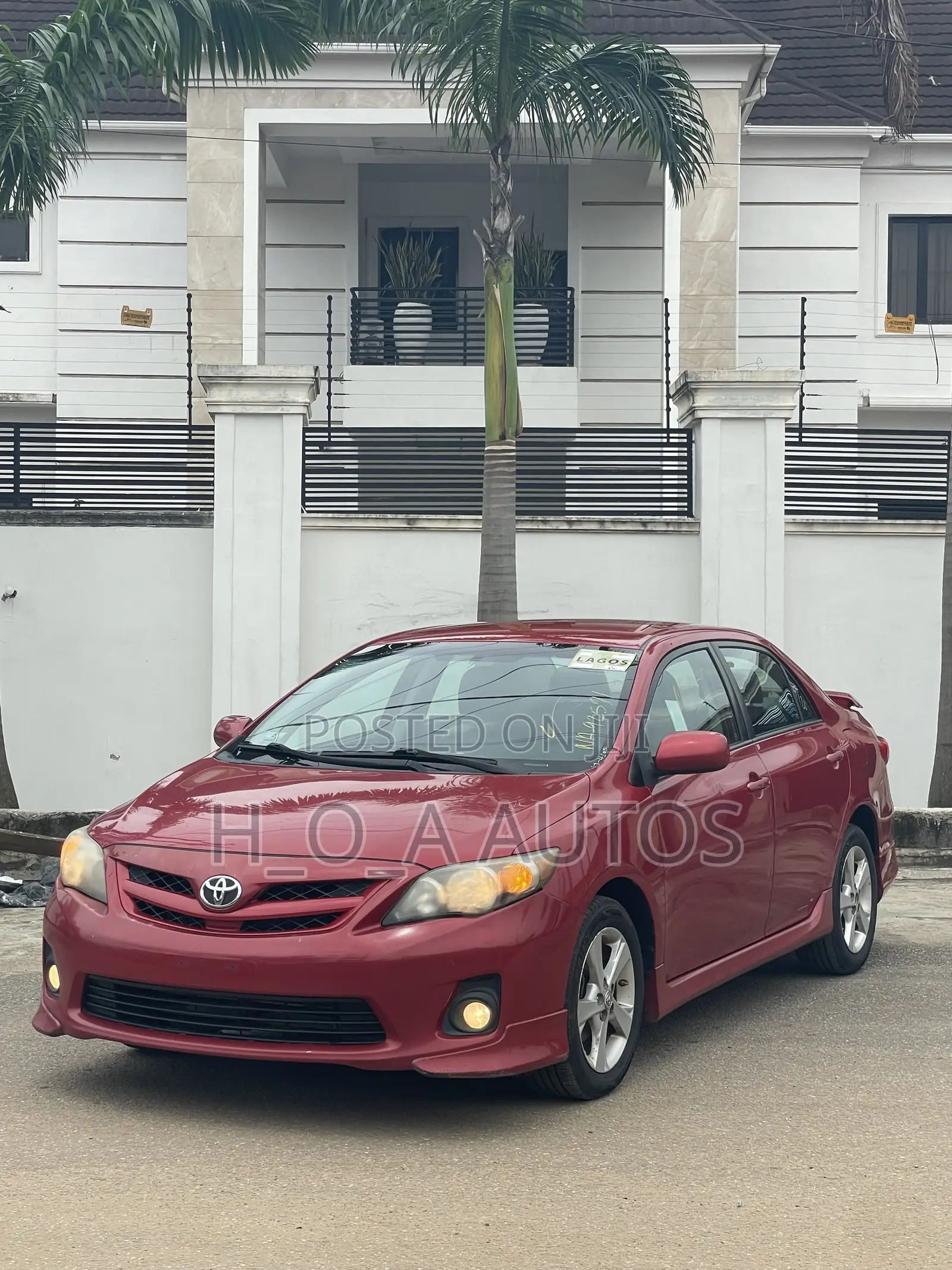 Toyota Corolla S 4dr Sedan (1.8L 4cyl 4A) 2011 Red