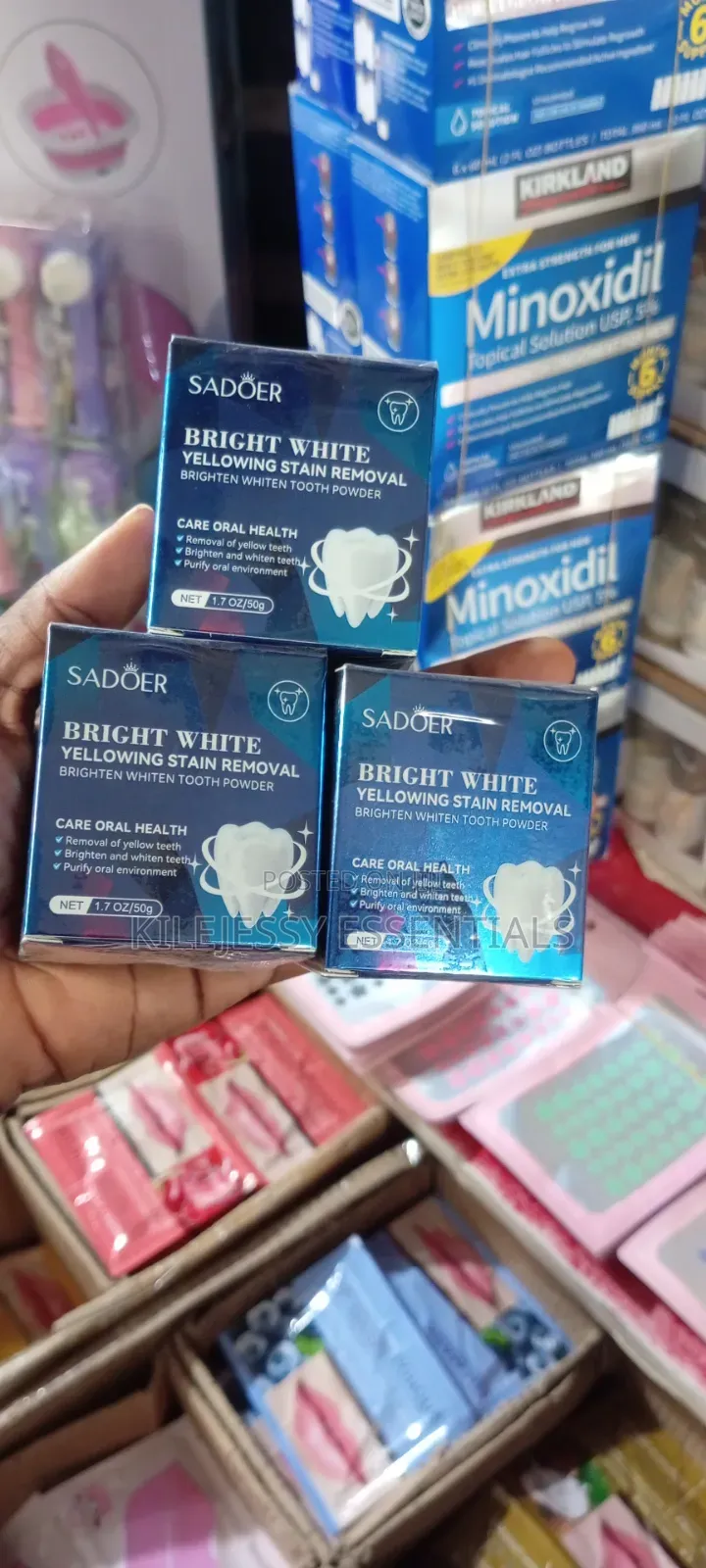 SADOER Bright White Tooth Powder – 50g