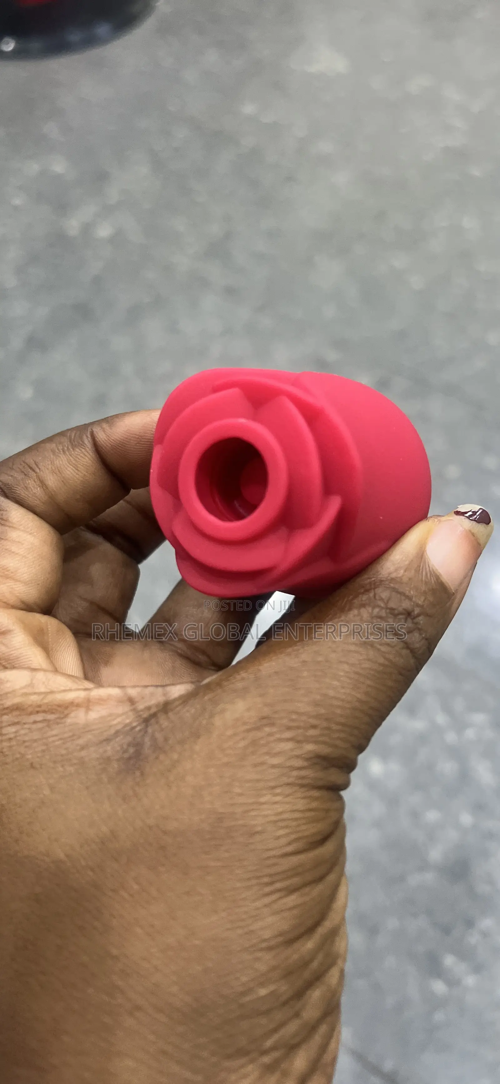 Double Two Sided Rose Vibrator