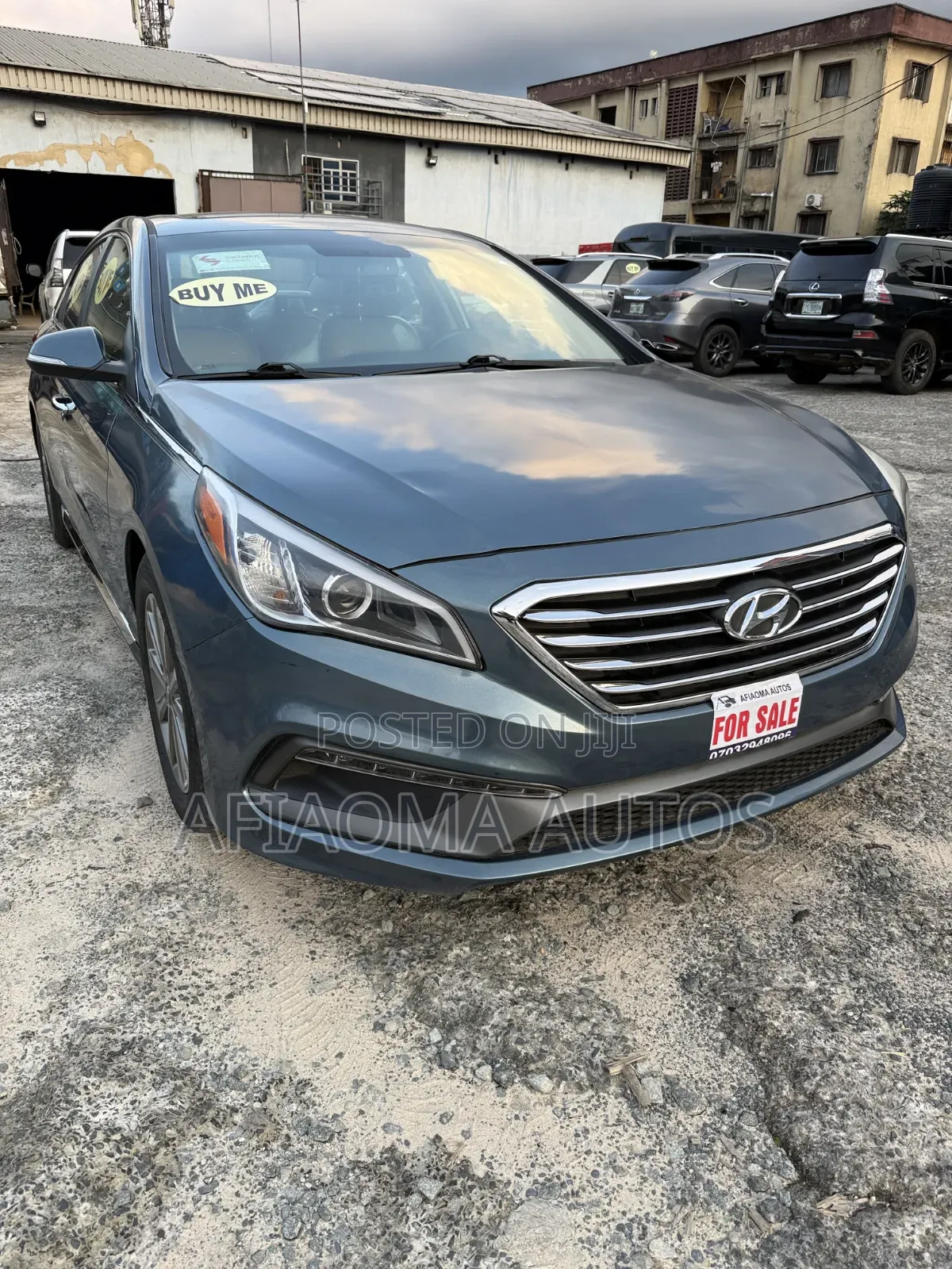 Hyundai Sonata Limited Sedan FWD (2.4L 4cyl 6A) 2017 Blue