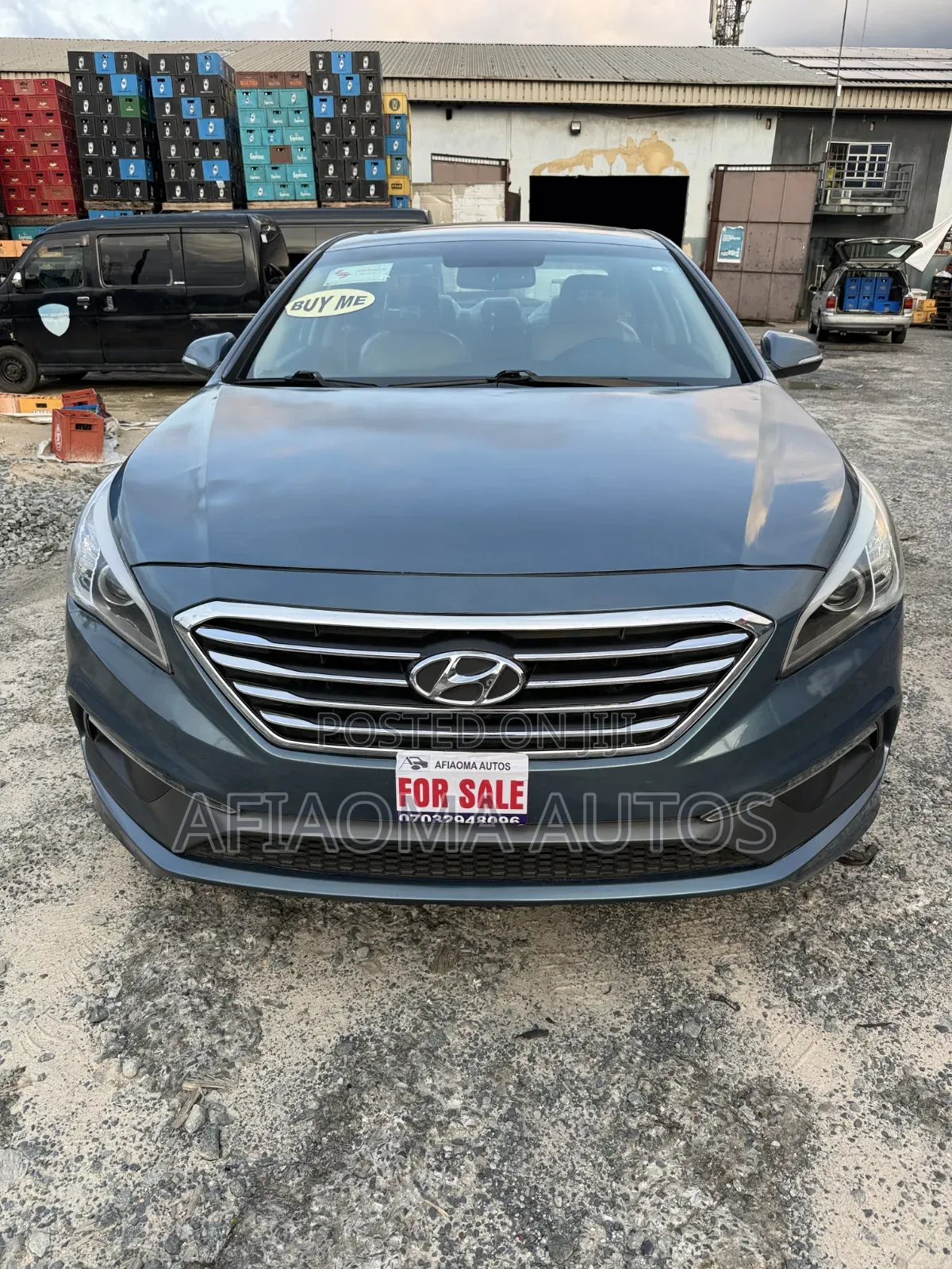 Hyundai Sonata Limited Sedan FWD (2.4L 4cyl 6A) 2017 Blue