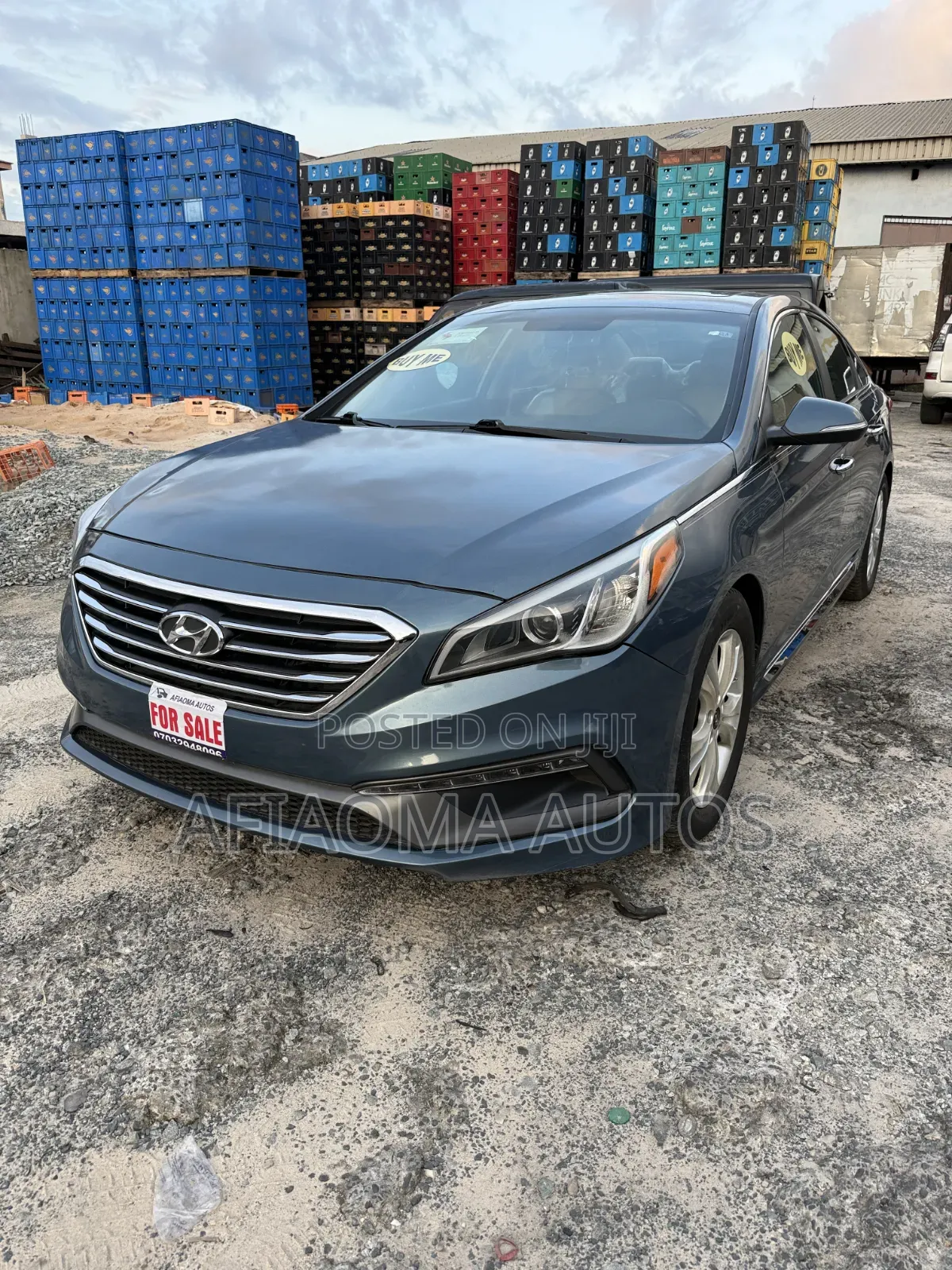 Hyundai Sonata Limited Sedan FWD (2.4L 4cyl 6A) 2017 Blue