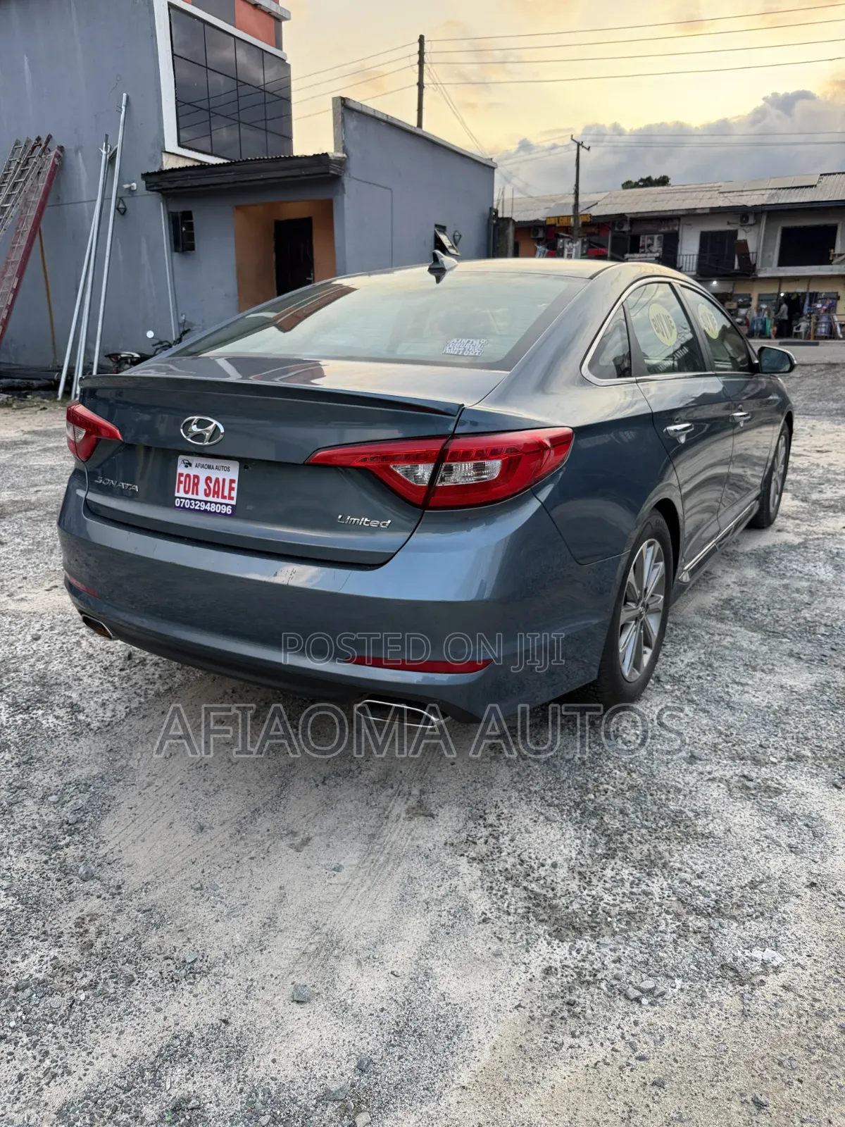 Hyundai Sonata Limited Sedan FWD (2.4L 4cyl 6A) 2017 Blue