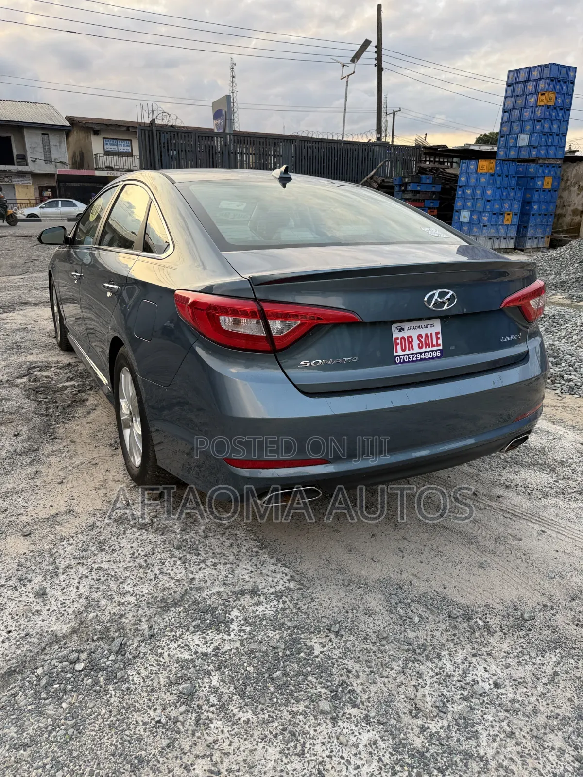 Hyundai Sonata Limited Sedan FWD (2.4L 4cyl 6A) 2017 Blue
