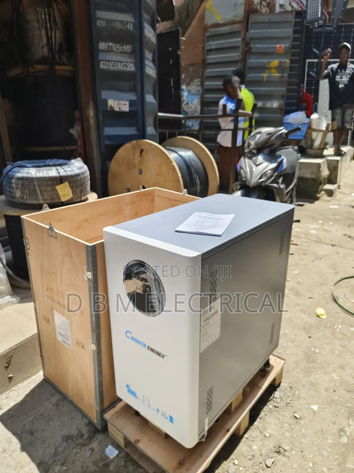 Cworth Energy Solar Limtom Battery