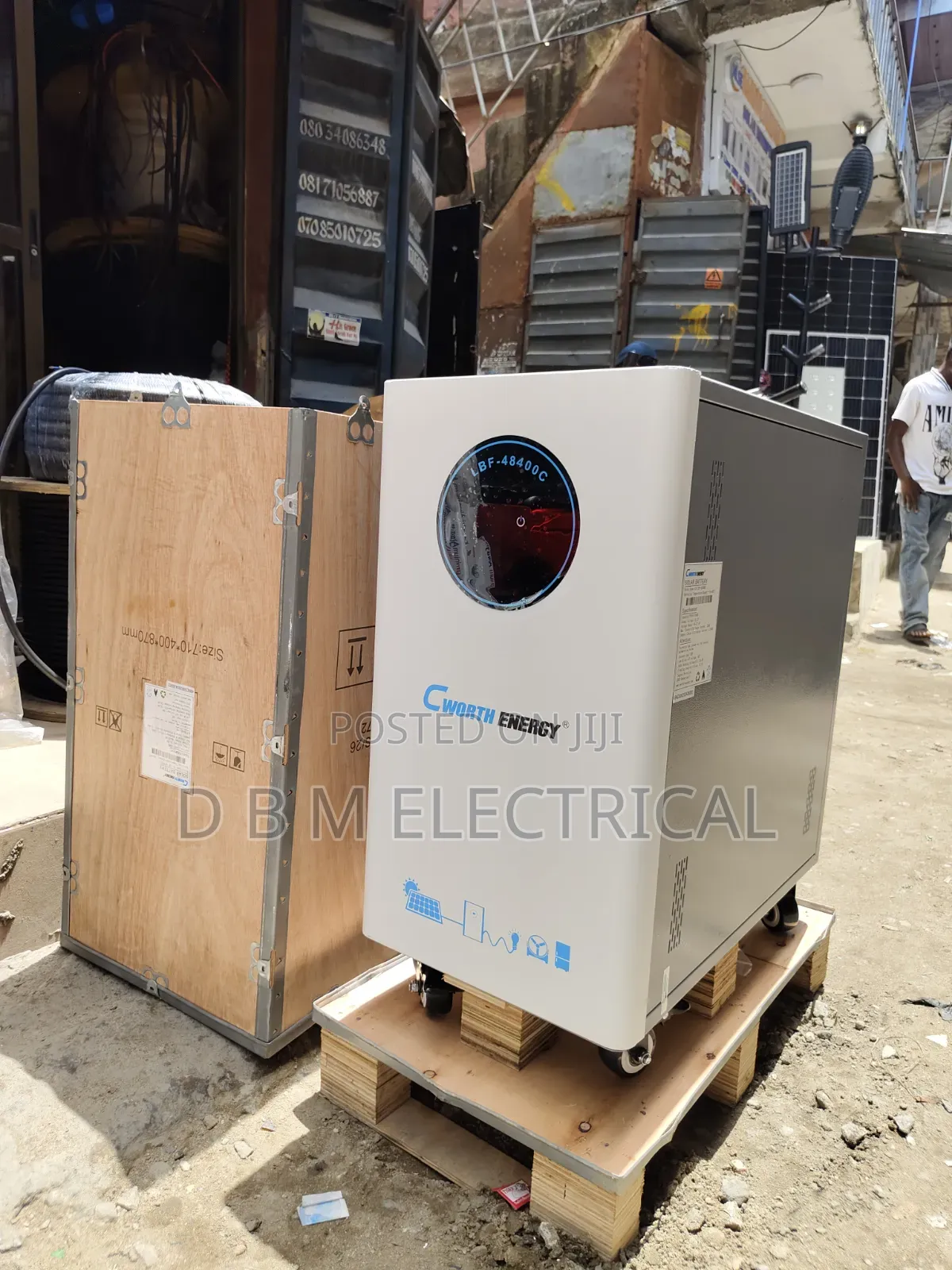 Cworth Energy Solar Limtom Battery