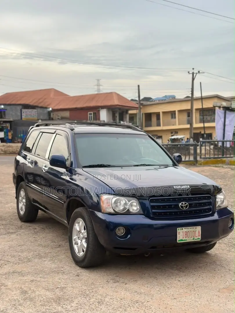 Toyota Highlander Limited V6 2006 Blue