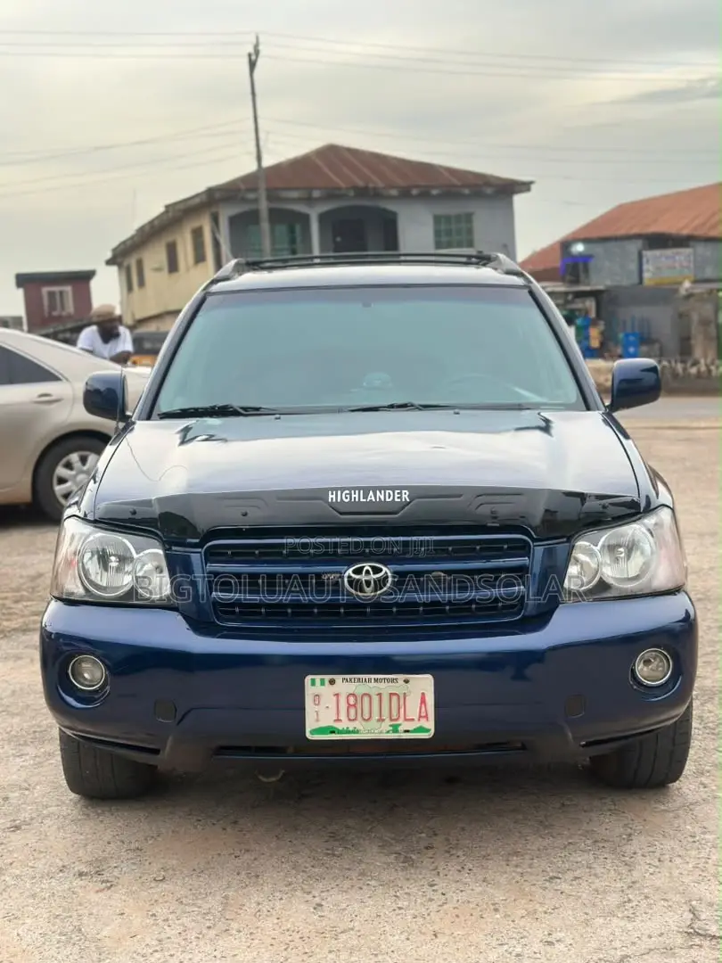 Toyota Highlander Limited V6 2006 Blue