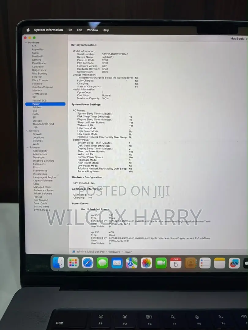 Laptop Apple MacBook Pro 2021 M1 Max 64GB Apple M1 Max SSD 4T