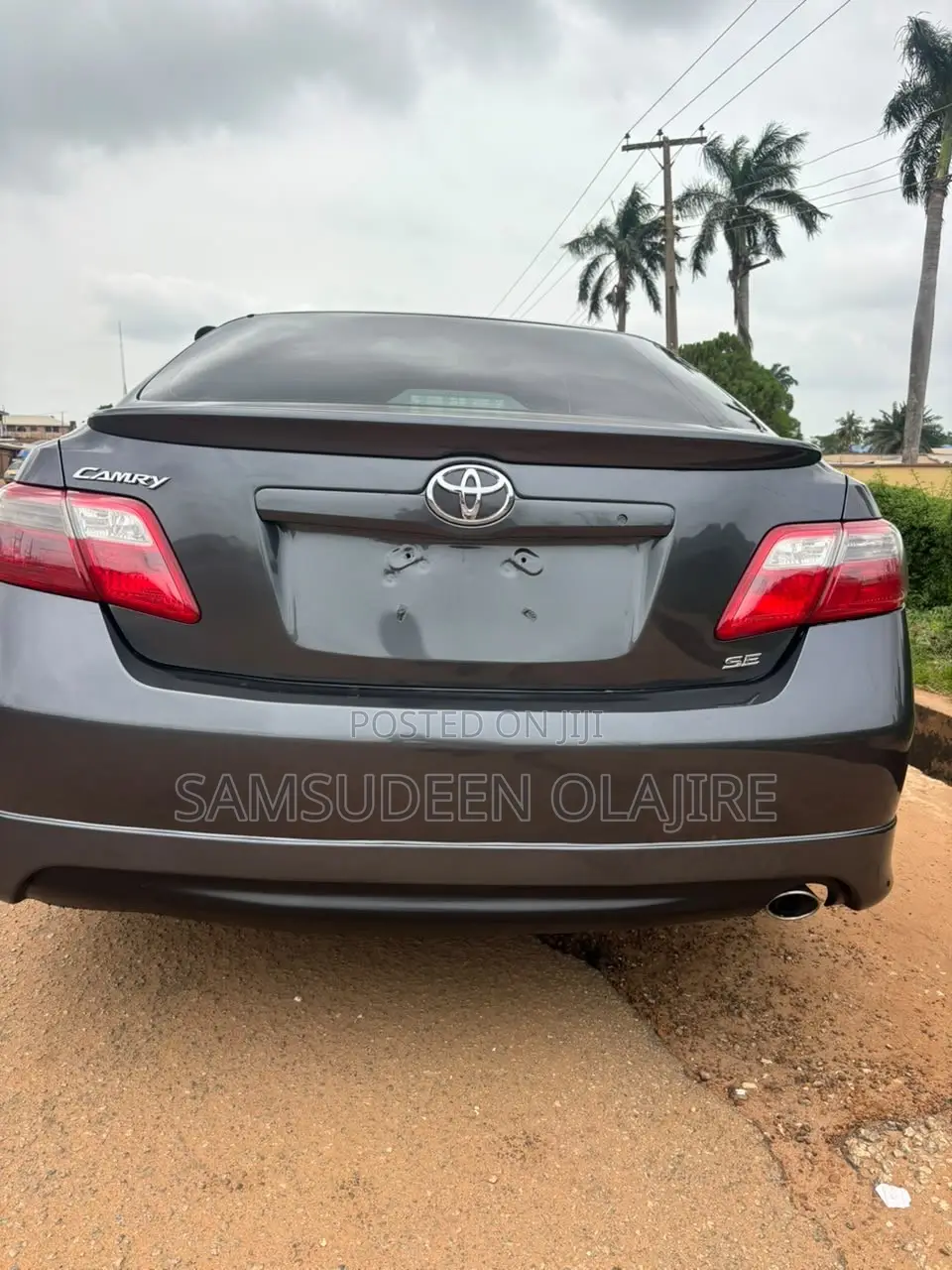 Toyota Camry 2.4 SE Automatic 2008 Gray