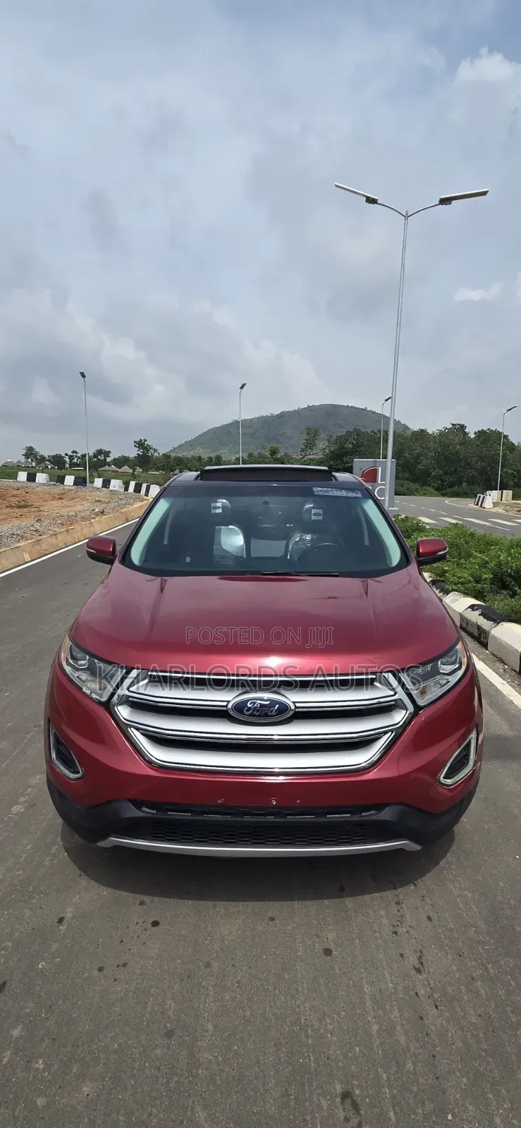 Ford Edge Titanium AWD 2018 Red