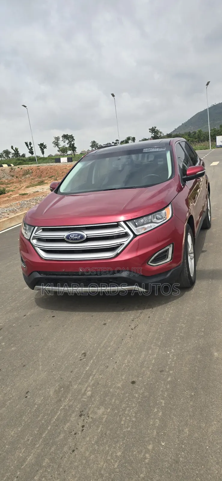Ford Edge Titanium AWD 2018 Red