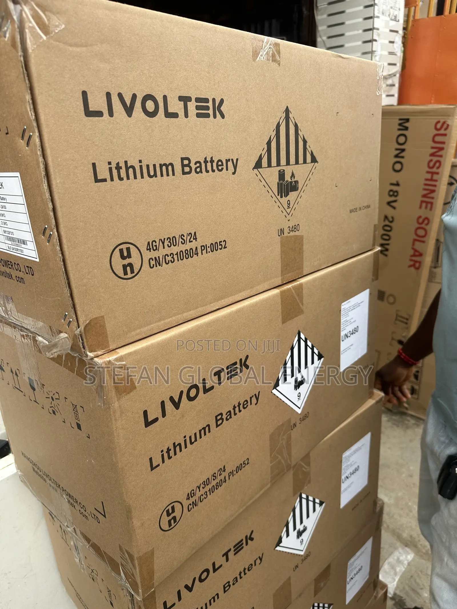 Livoltek 2.5kwh .24v Lithium Battery