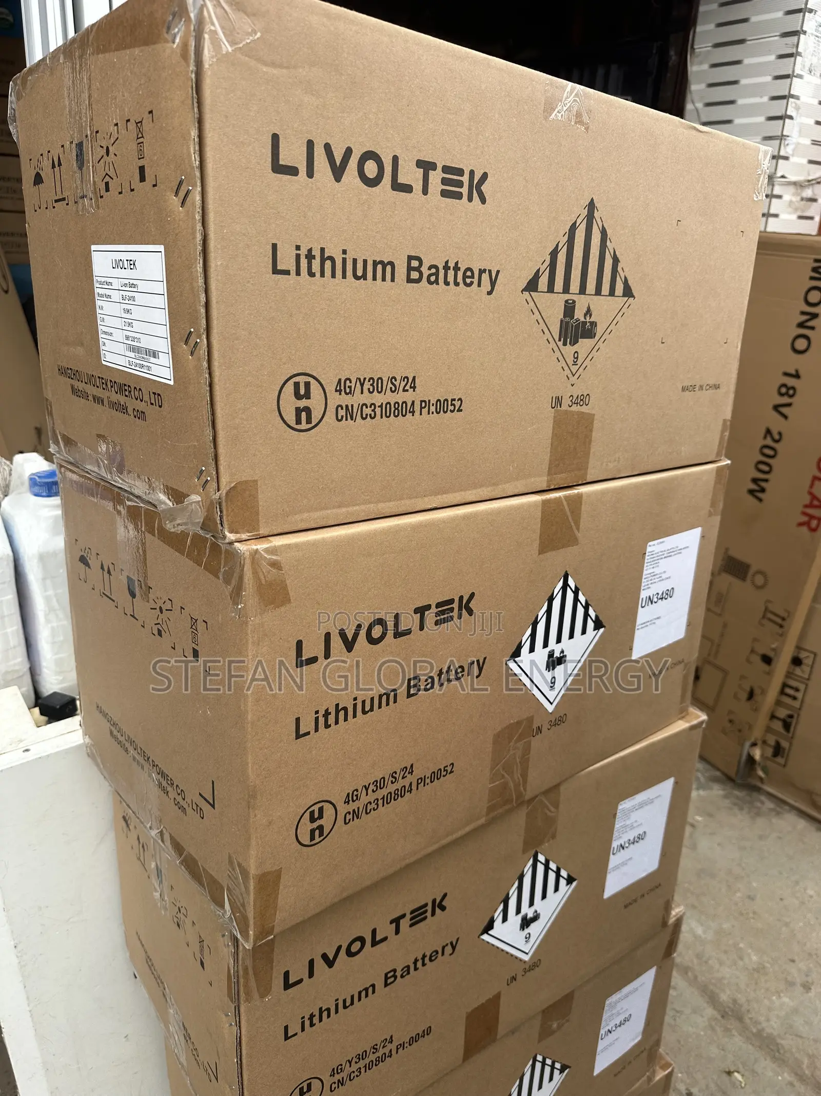 Livoltek 2.5kwh .24v Lithium Battery
