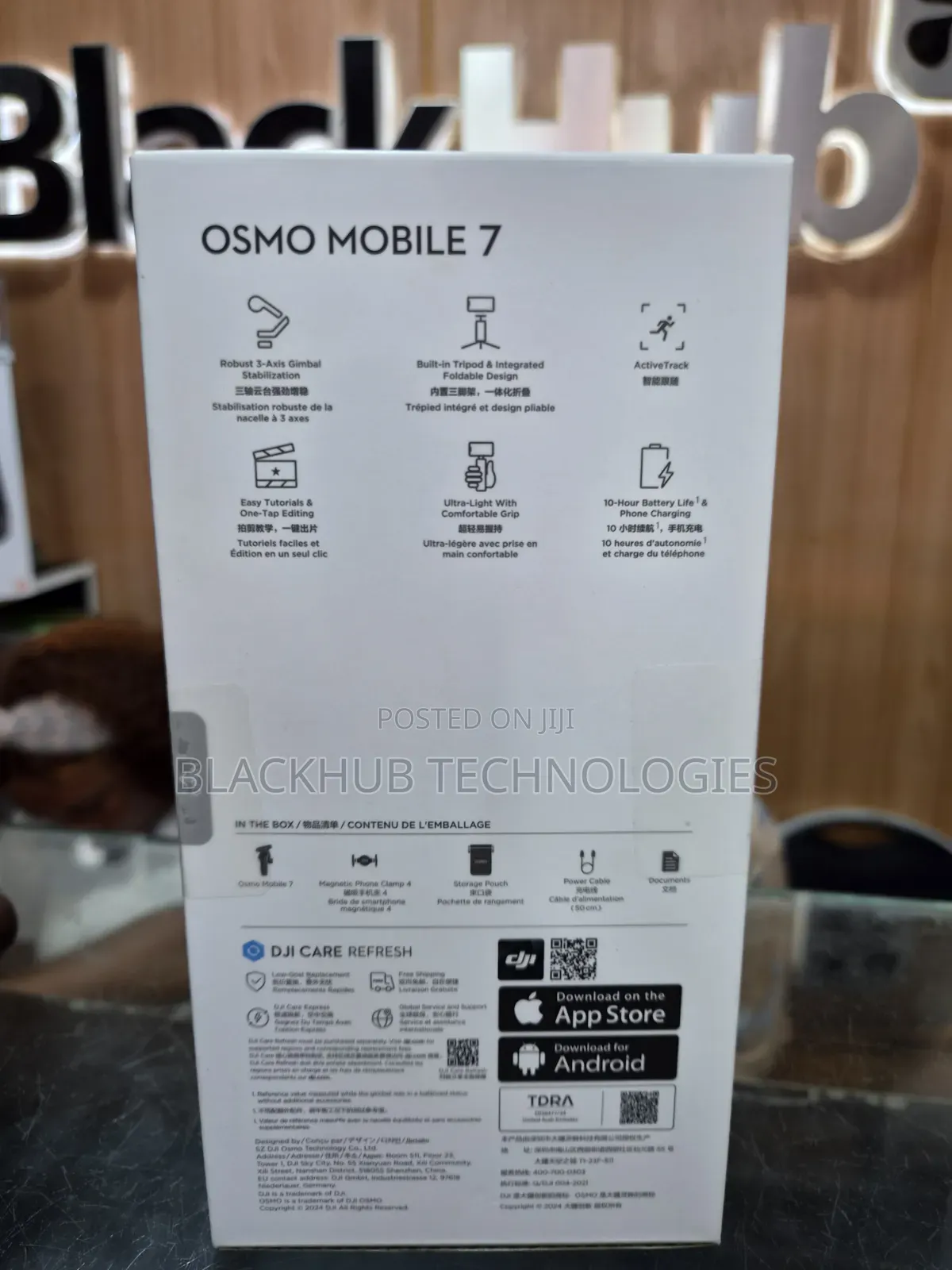 Dji Osmo Mobile 7 Smartphone Stabilizer, Robust 3-Axis Gimbal