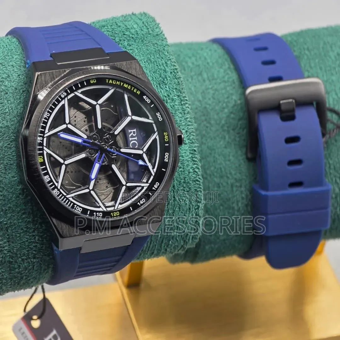 Rick Spinning Fashion Rubber Watch
