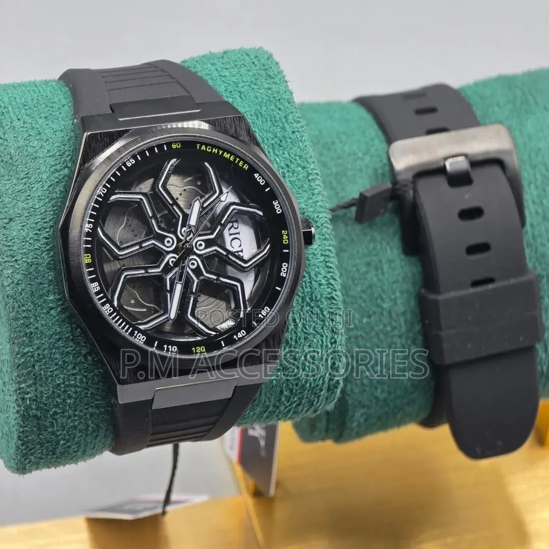 Rick Spinning Fashion Rubber Watch
