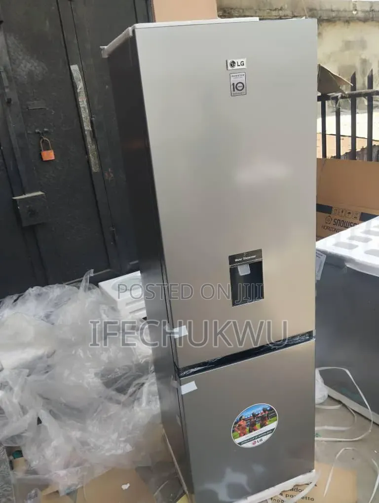LG Inverter Bottom Freezer & Up Fridge 350L With Water Dispenser Etc.