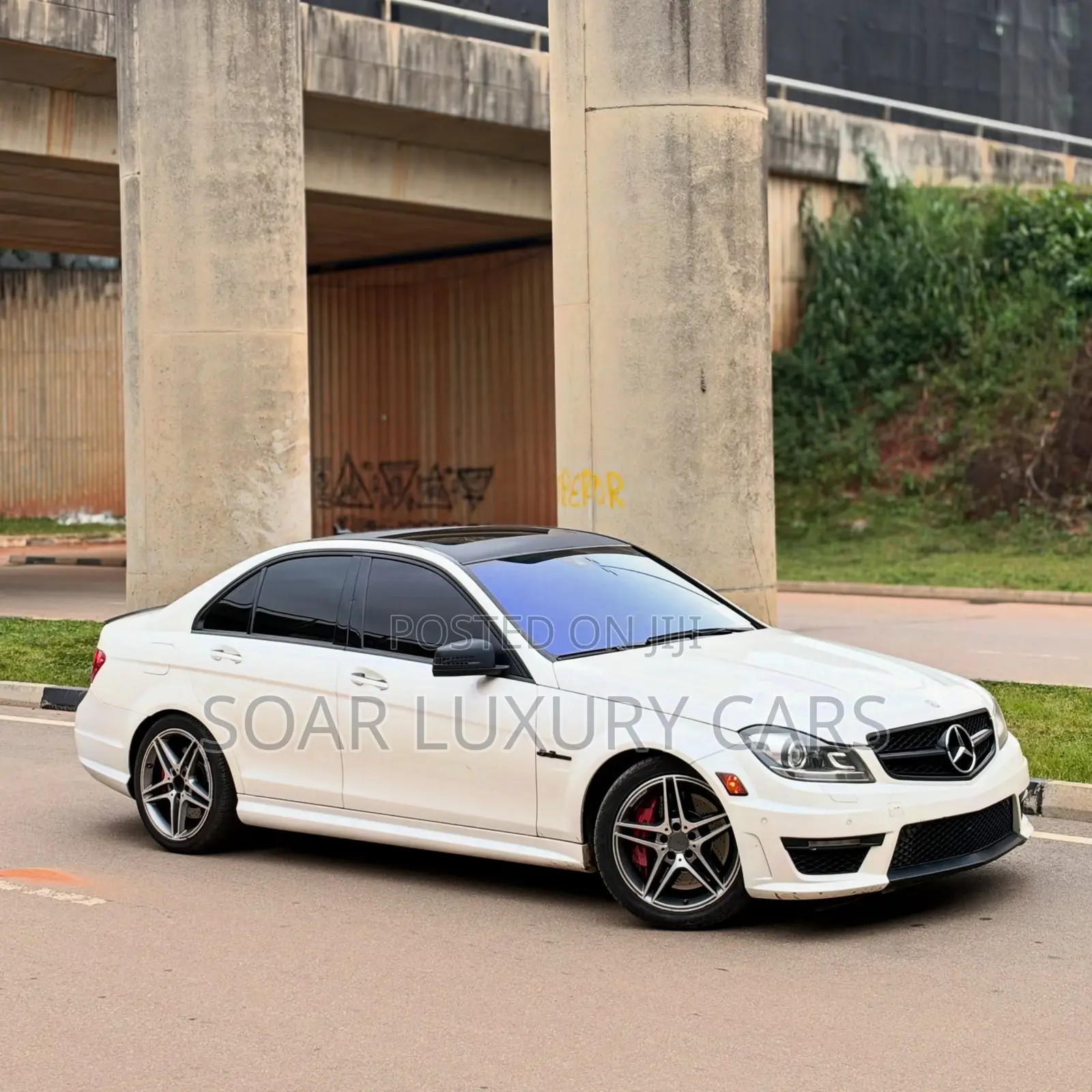Mercedes-Benz C63 2013 White
