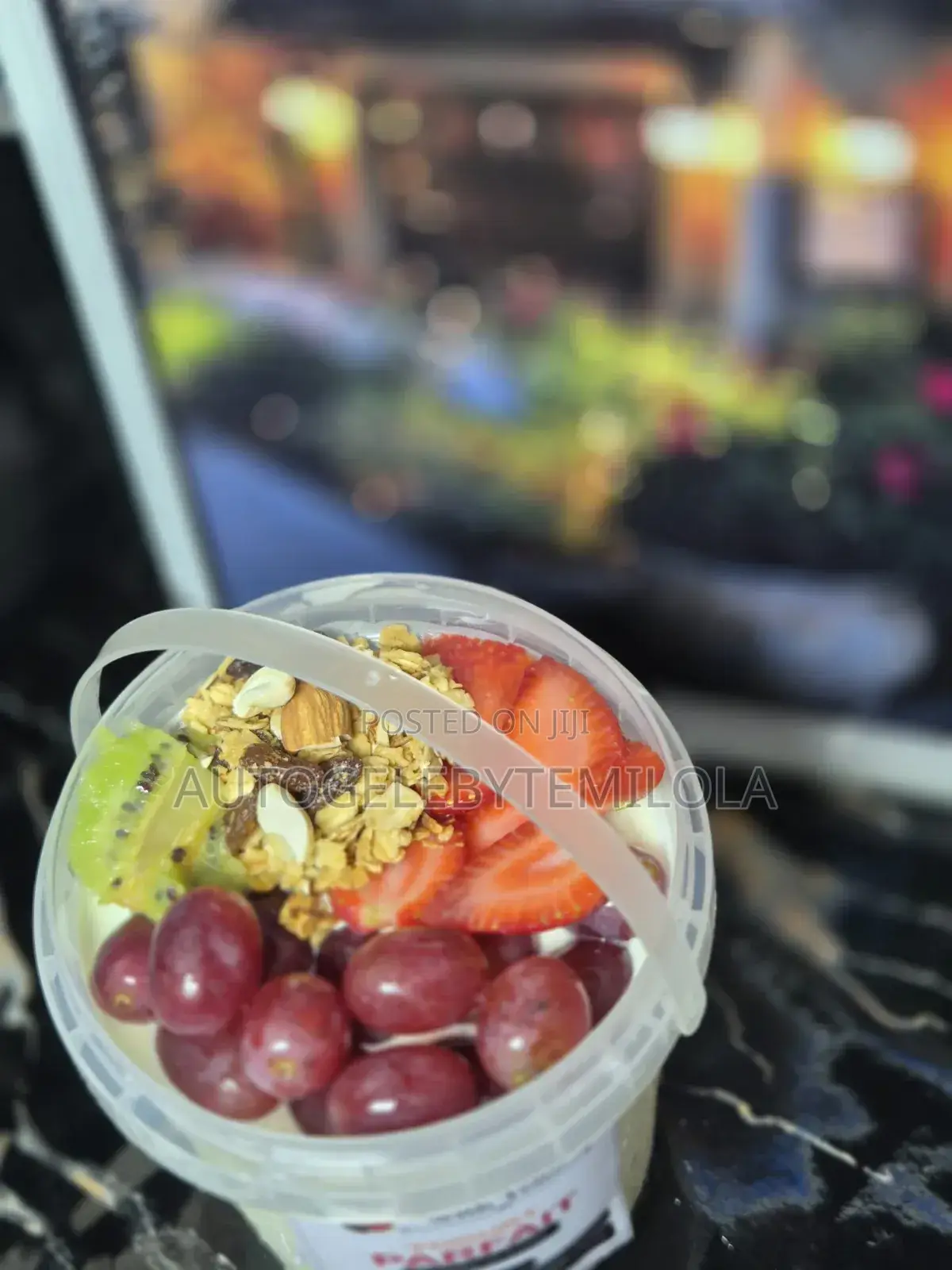 Parfait, Crunchy Granola and Greek Yougurt