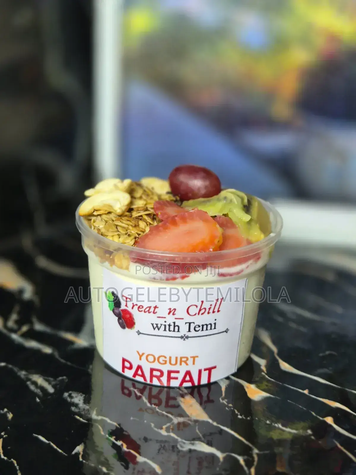 Parfait, Crunchy Granola and Greek Yougurt