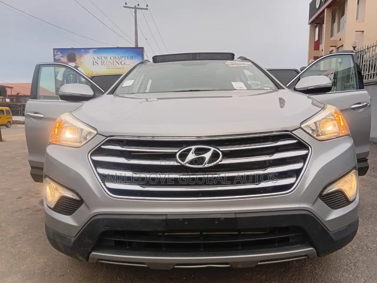 Hyundai Santa Fe Limited 4dr SUV AWD (3.3L 6cyl 6A) 2015 Silver
