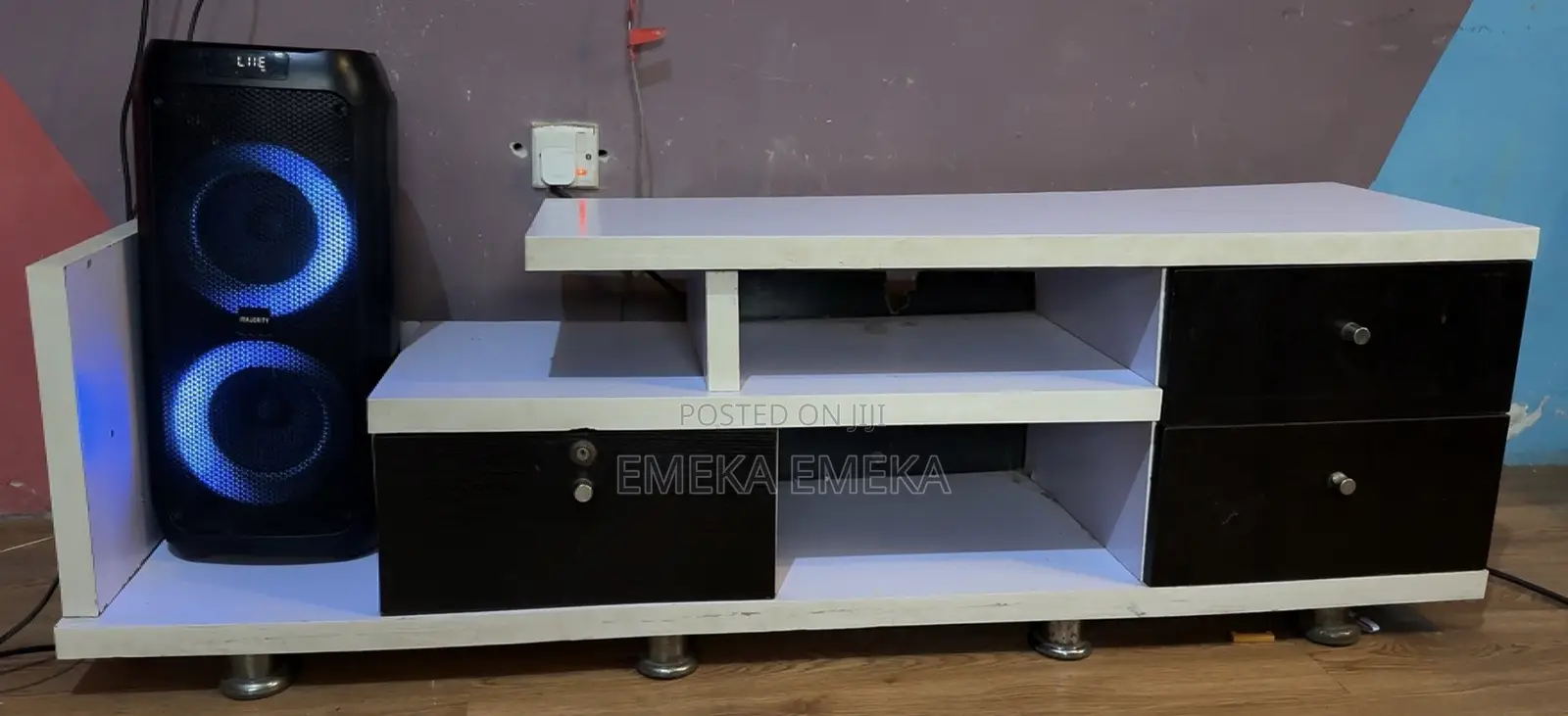 White TV Stand