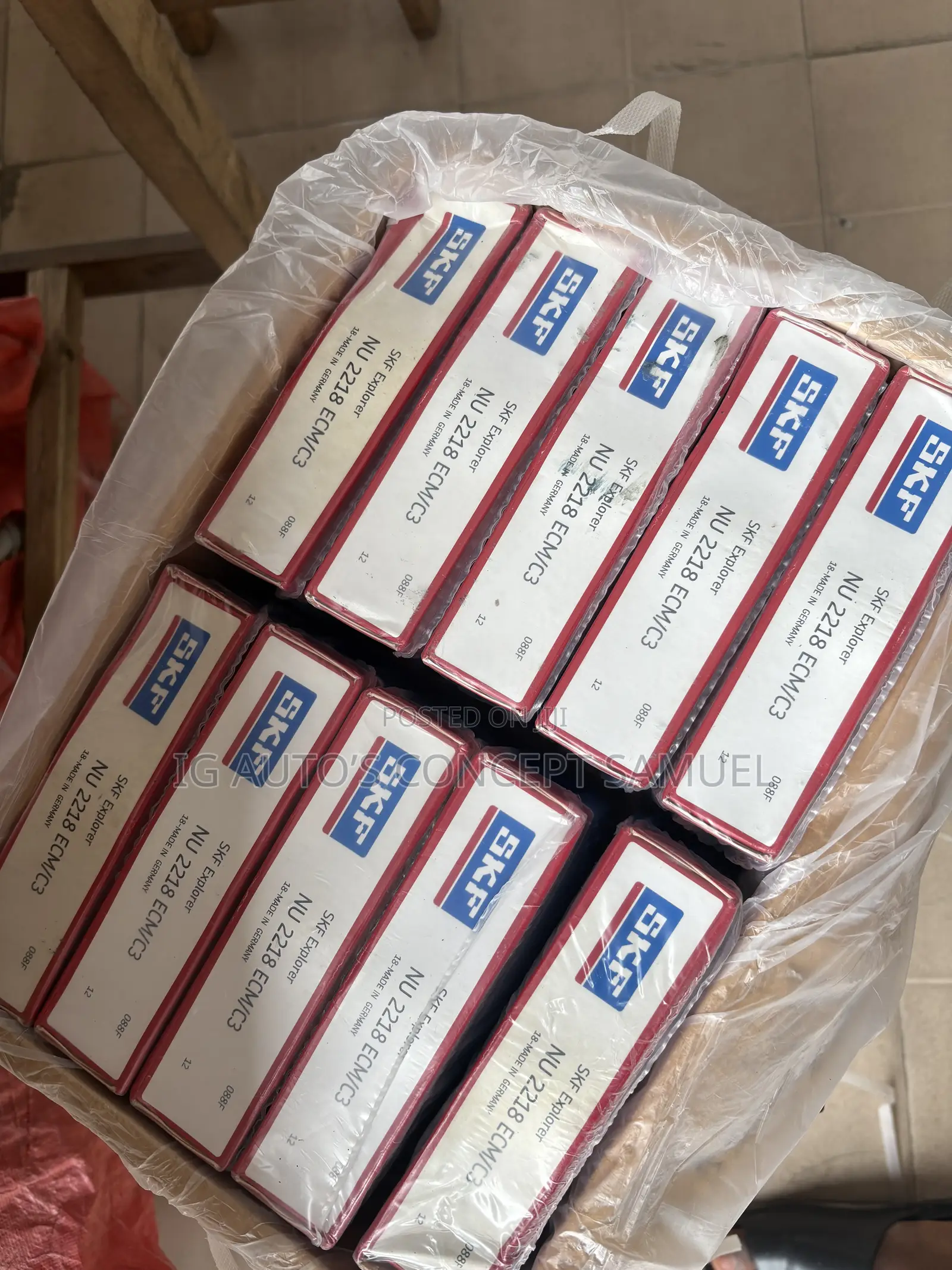 NU2218ECM/C3 Original SKF Bearing Available