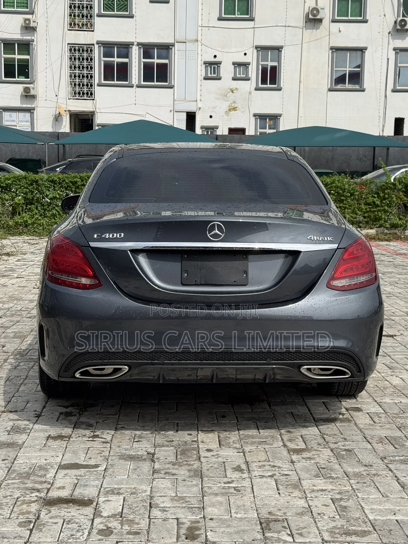 Mercedes-Benz C400 4Matic AWD Sedan (3.0L V6 7A) 2015 Gray