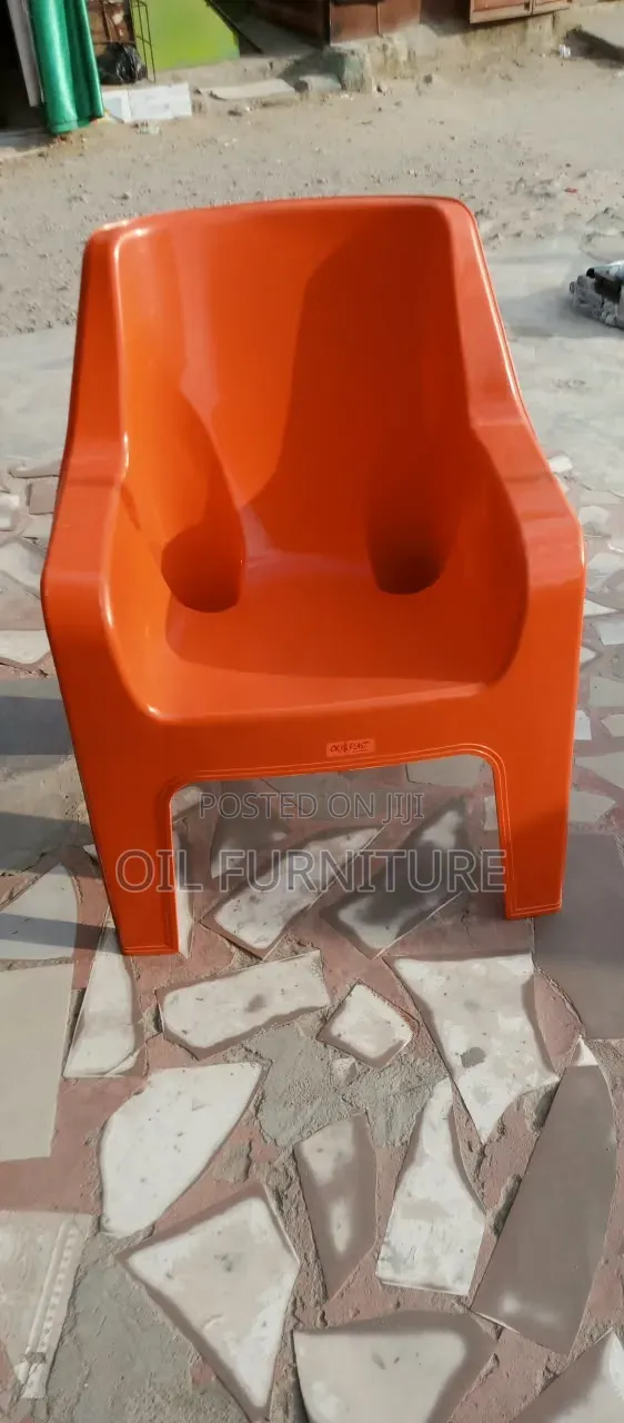 Strong Durable Heavy-Duty Plastic Armchair / Outdoor Plastic Chair
