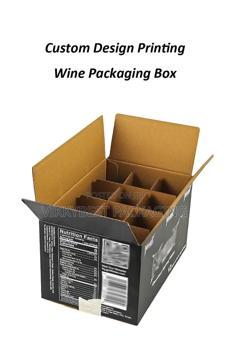 Custom Beverage Carton Box | Bottle Packaging | Branded Cartons