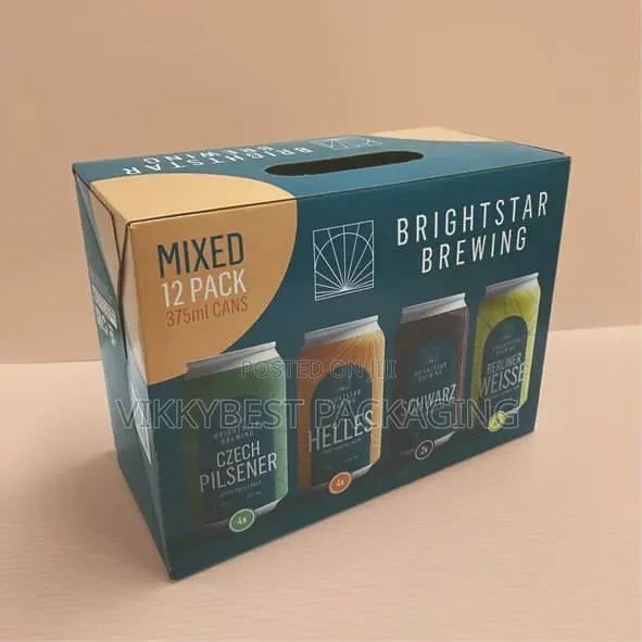 Custom Beverage Carton Box | Bottle Packaging | Branded Cartons