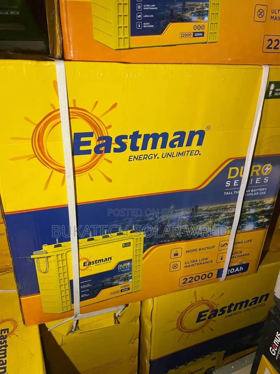 Eastman Energy Tubular Battery