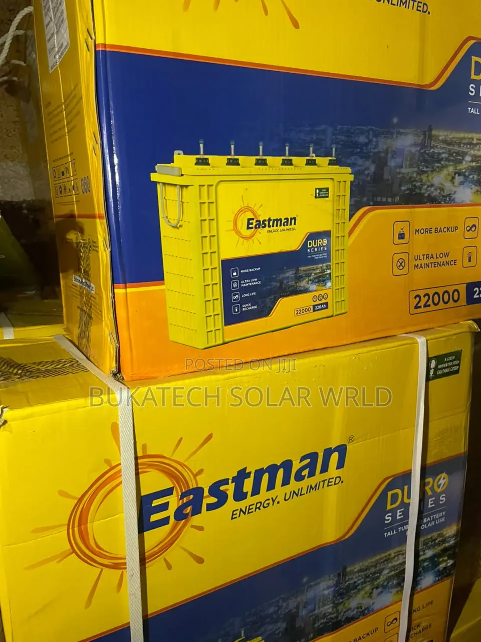 Eastman Energy Tubular Battery