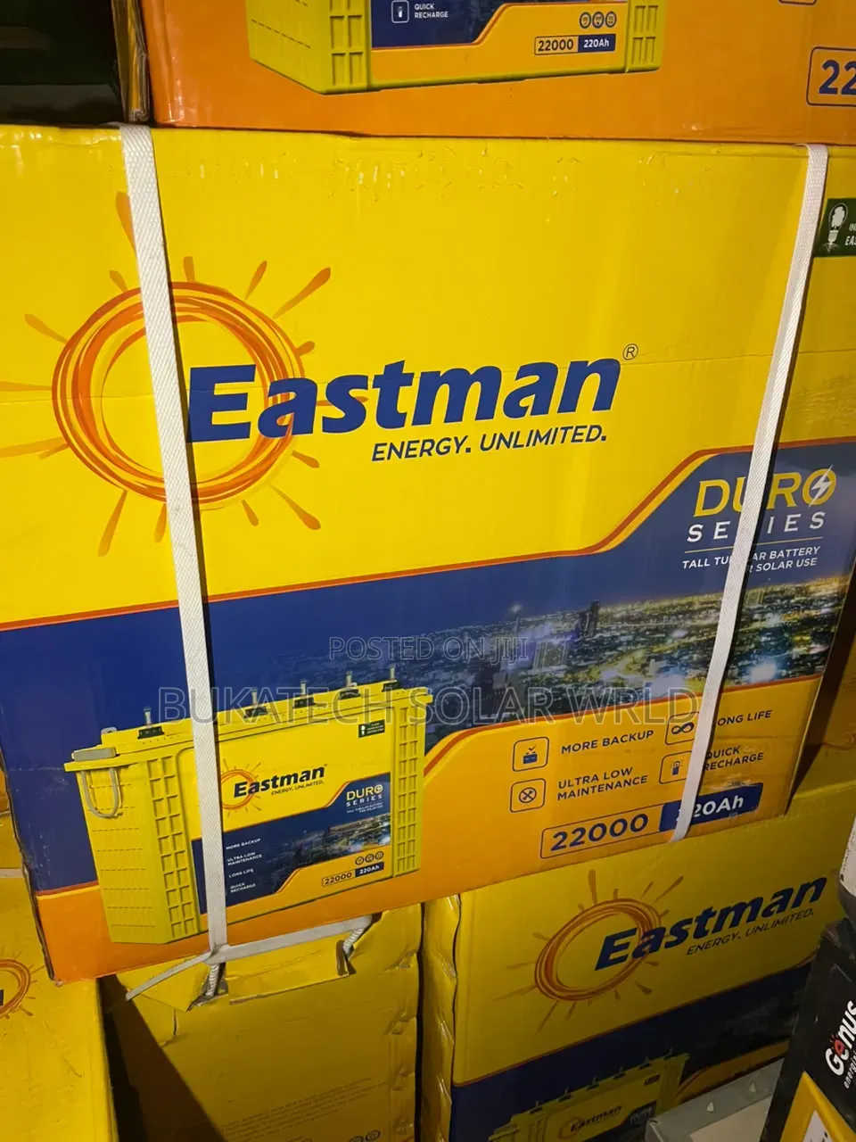 Eastman Energy Tubular Battery