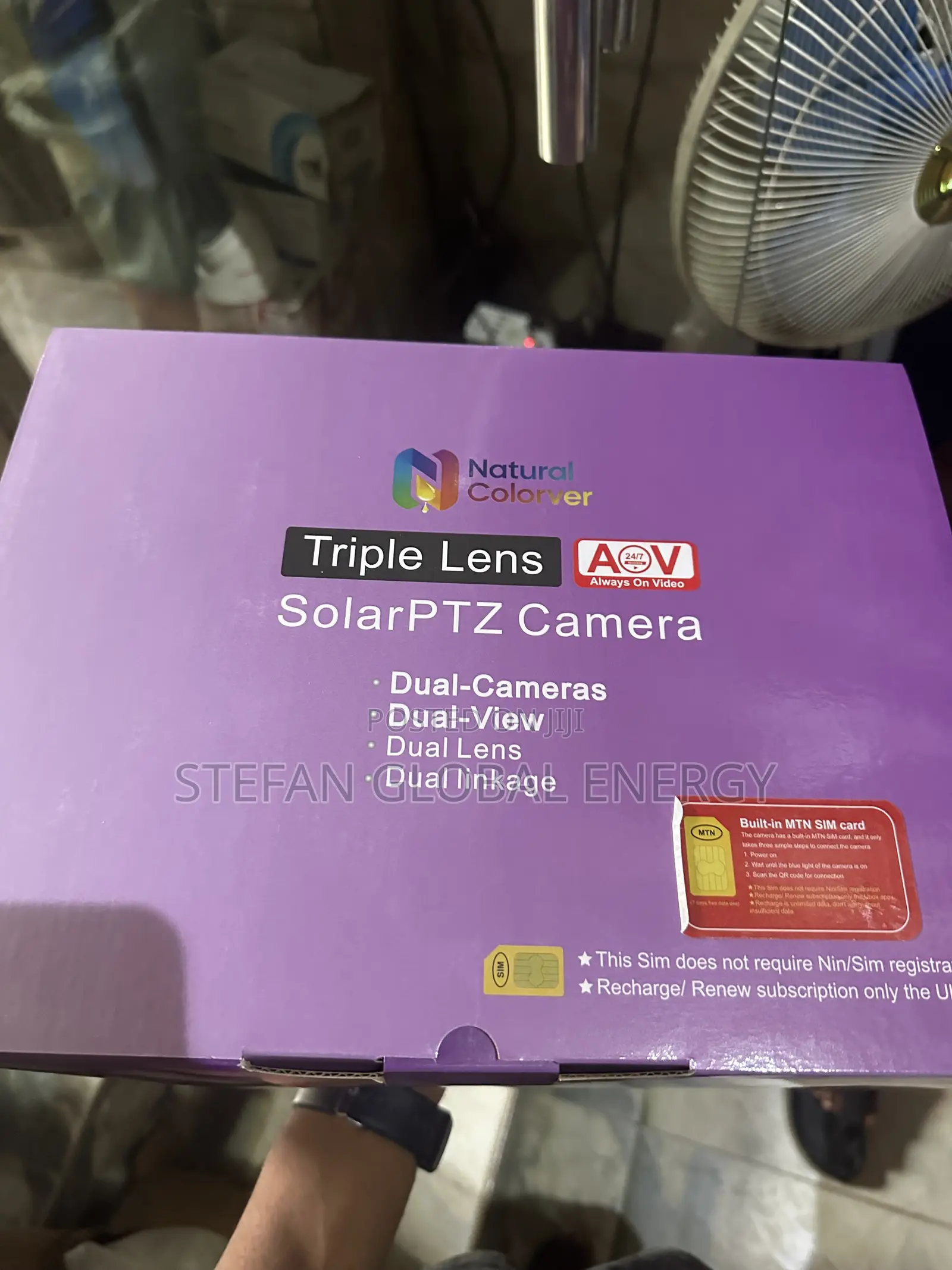 HD Tripple Lense Solar Camera