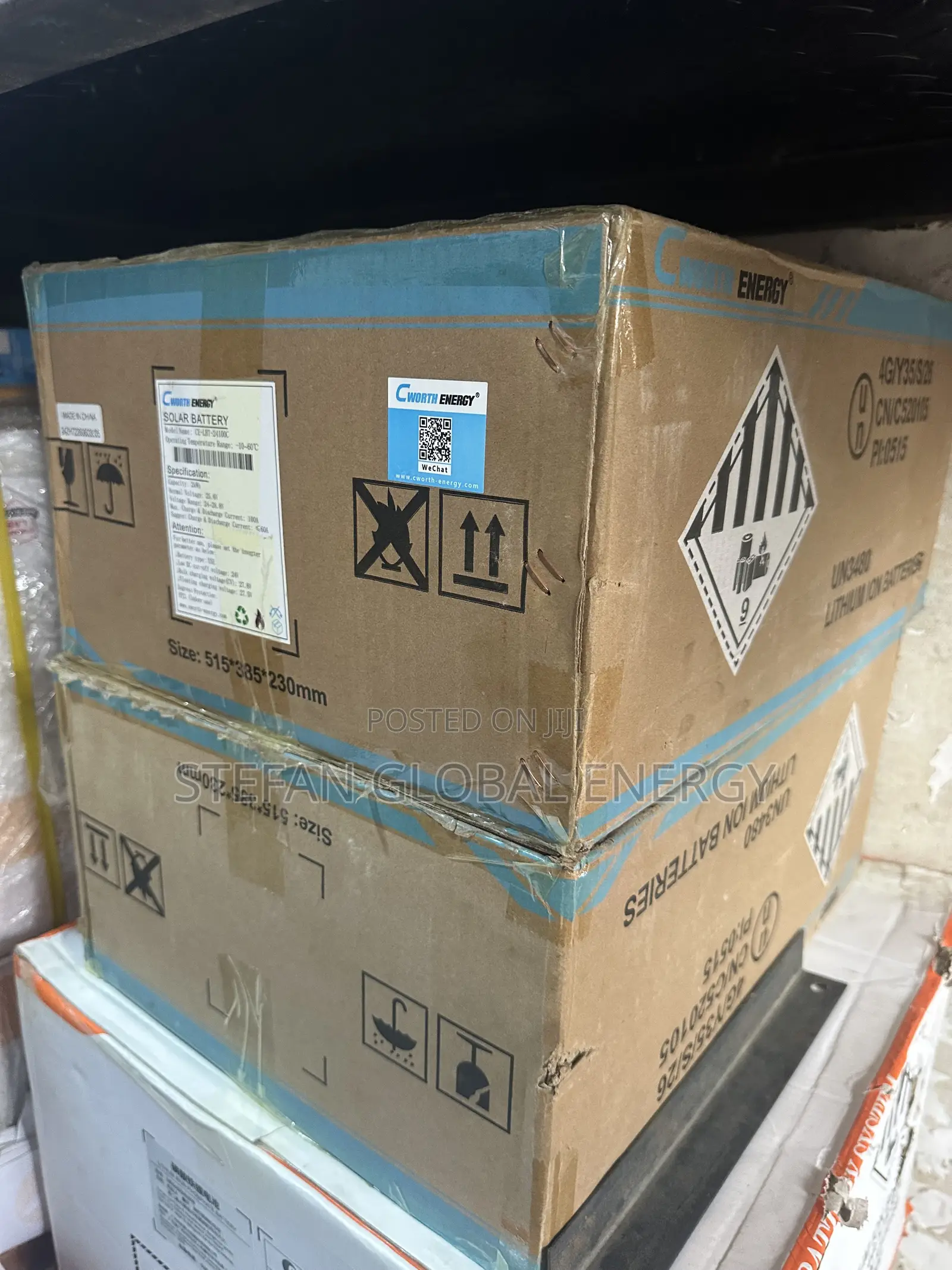 2.5kwh .24v Cworth Littium Battery