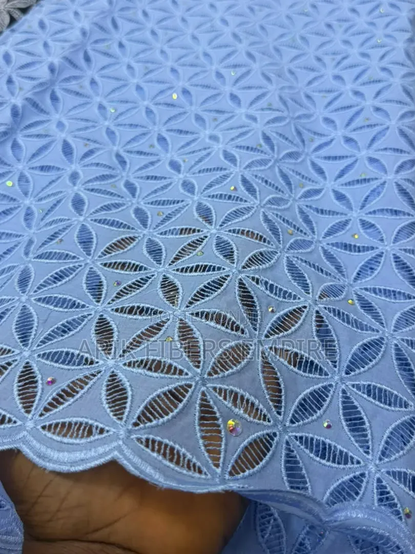 Exclusive Unisex Swiss Voile Lace