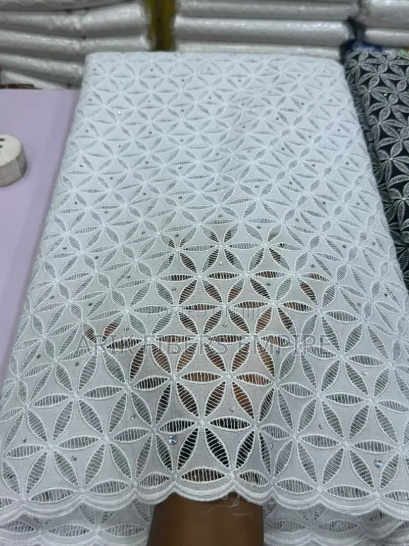 Exclusive Unisex Swiss Voile Lace