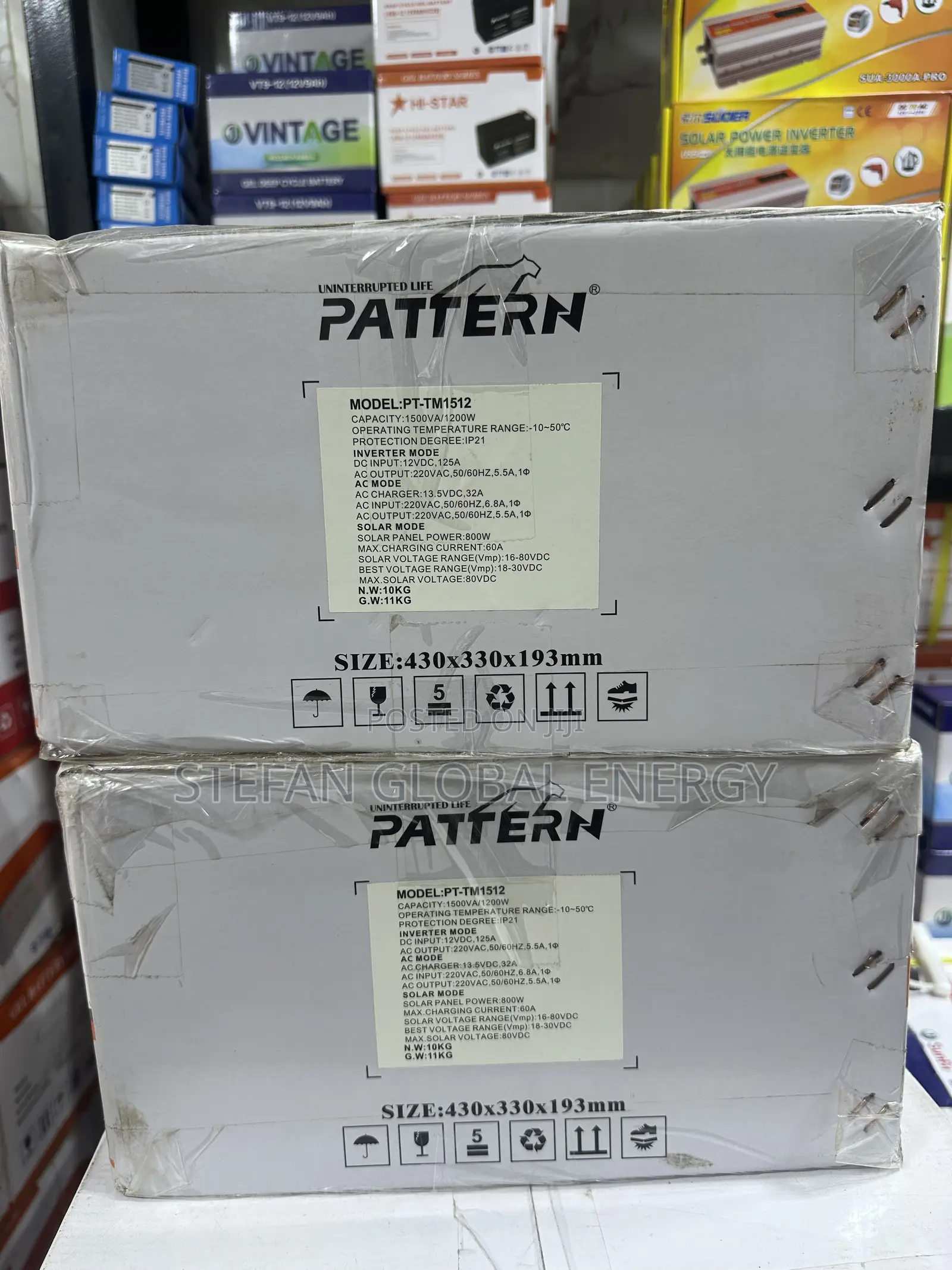 1.5kva .12v .Pattern Hybrid Inverter