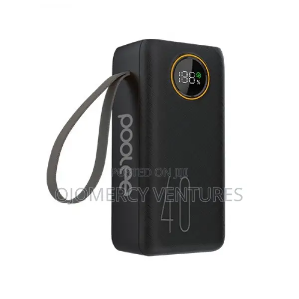 Poolee Energy 40000mAh Power Bank With 22.5W Fast Charging