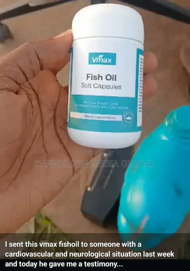 Omega-3 Power! VMax Fish Oil for Heart & Joint Support