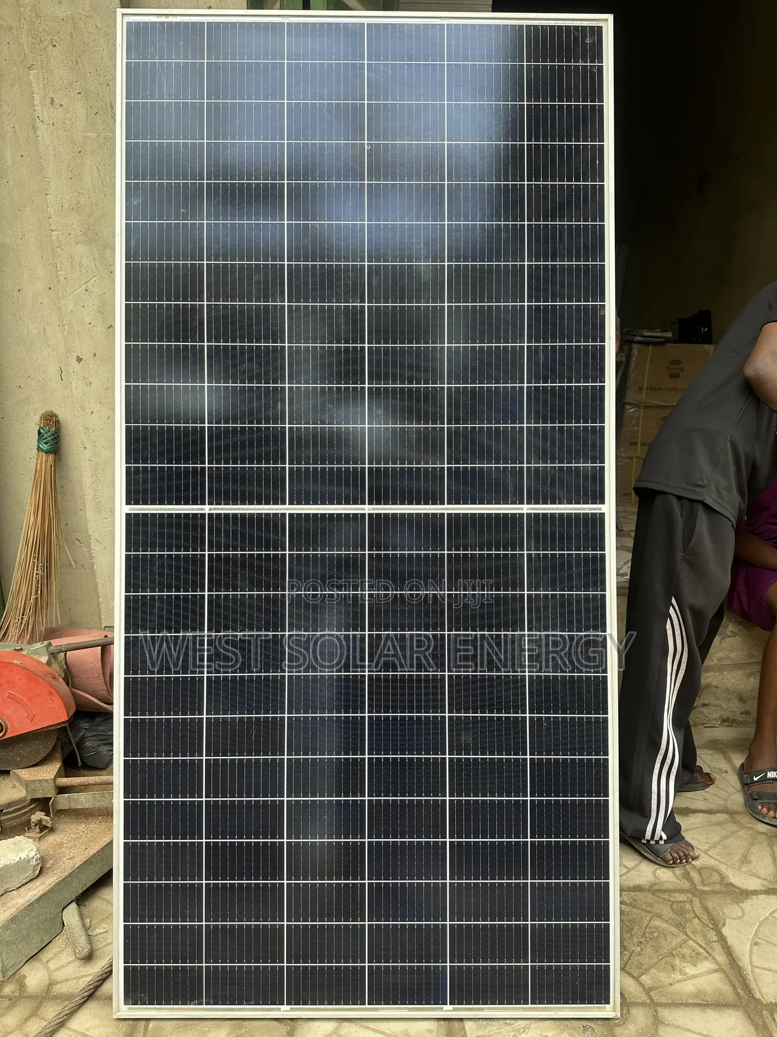 500W 144Cells MonoFacail Half Cut Panel