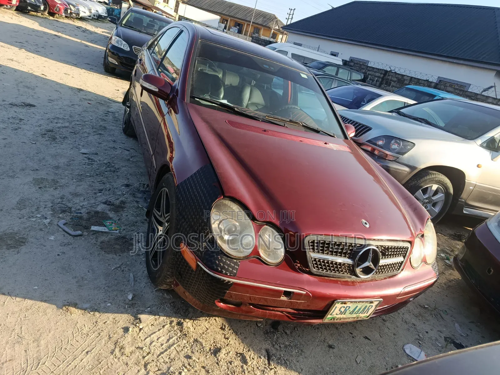 Mercedes-Benz C240 2004 Red
