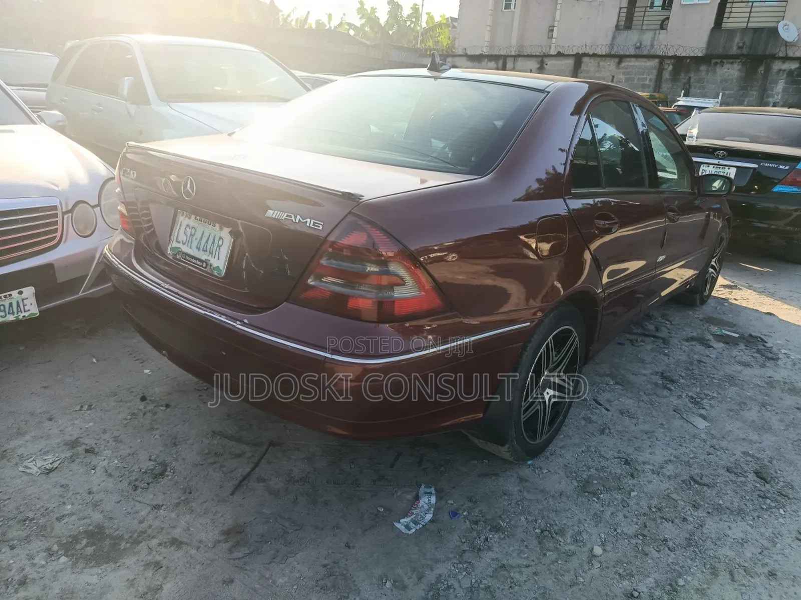 Mercedes-Benz C240 2004 Red
