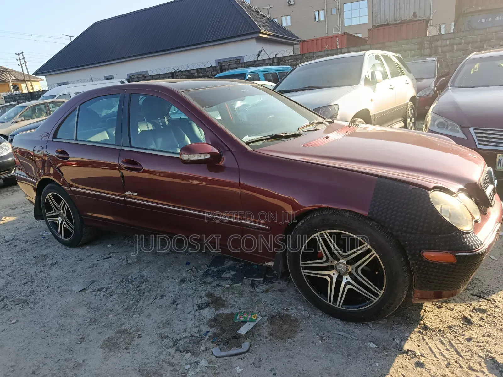 Mercedes-Benz C240 2004 Red